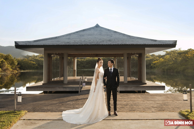 Đàm Thu Trang và Cường Đô la tung bộ ảnh đám cưới siêu đẹp 0