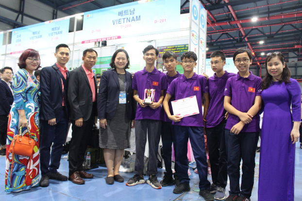Học sinh Giảng Võ, Cầu Giấy, Chu Văn An giành 2 HCV WICO 2019 1