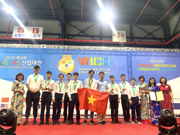 Học sinh Giảng Võ, Cầu Giấy, Chu Văn An giành 2 HCV WICO 2019 0