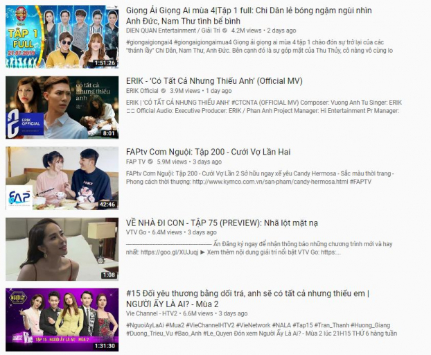 Vừa phát sóng tập đầu mùa 4, 'Giọng ải giọng ai' đã lên thẳng top 1 thịnh thành YouTube 2