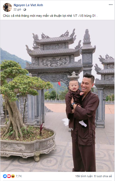 Việt Anh đăng ảnh hạnh phúc bên con trai sau ồn ào ly hôn lần 2 0