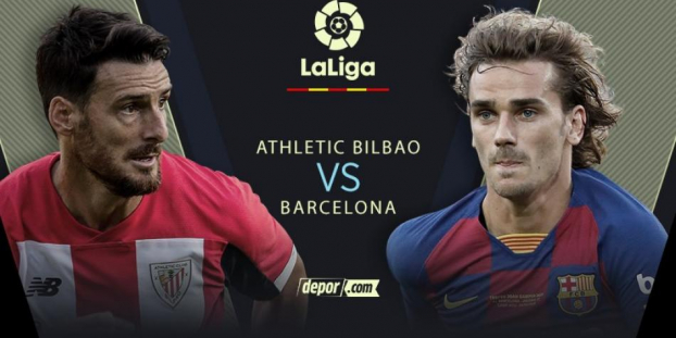   Trực tiếp bóng đá La Liga Athletic Bilbao vs Barcelona 17/8 trên SCTV  