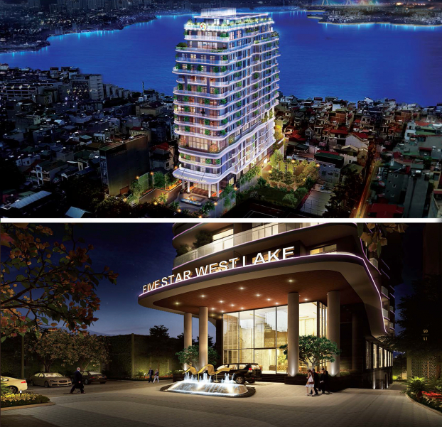   Dự án Five Star West Lake là điểm sáng trong phân khúc bất động sản cao cấp  