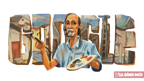   Cố họa sĩ Bùi Xuân Phái được Google Doodle vinh danh  