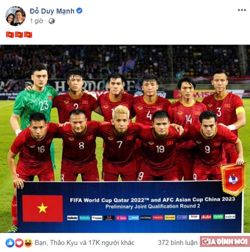 Các cầu thủ Việt Nam đăng gì trên mạng xã hội sau trận hòa đáng tiếc với Thái Lan? 7