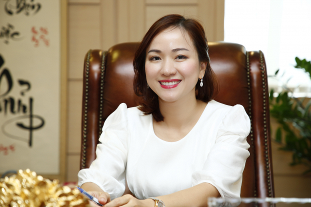   Bà Lê Thu Thủy - Tổng Giám đốc của SeABank  
