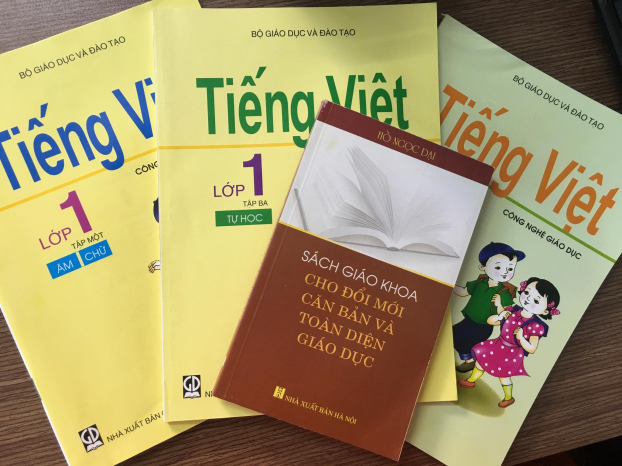   Những quyển sách tiếng Việt của GS Hồ Ngọc Đại.  