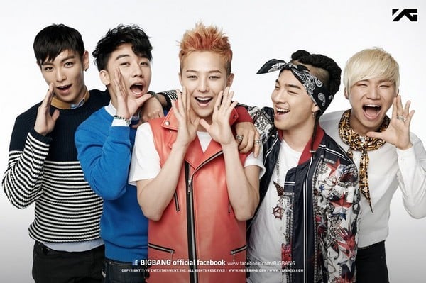   BIGBANG là nhóm nam gen 2 duy nhất lọt top 3  