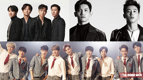   Top 5 nhóm nhạc nam Kpop hàng đầu mọi thời đại: EXO cạnh tranh cùng 2 tiền bối  