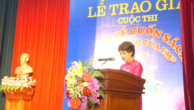   Bà Lê Quỳnh Trang - TBT báo Phụ nữ Thủ đô khẳng định cuộc thi đã có sức lan tỏa lớn.  