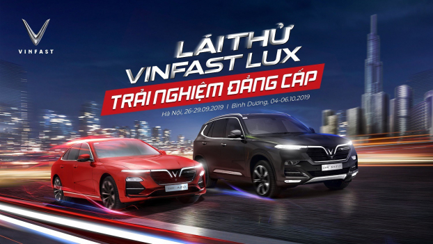 VinFast tổ chức lái thử xe Lux cùng chuyên gia Quốc tế 0