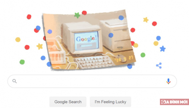   Google kỷ niệm sinh nhật 21 tuổi với tranh doodle đặc biệt  
