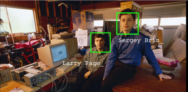   Hai người 'cha đẻ' của Google, ảnh chụp năm 1998  