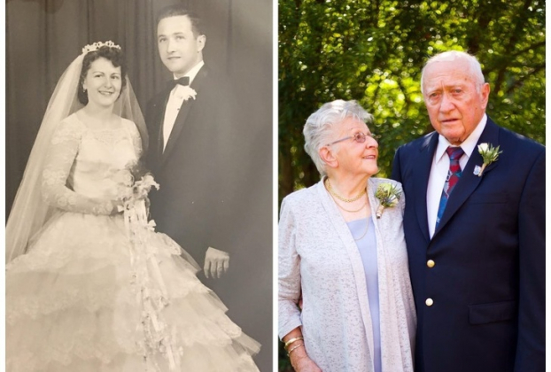   60 năm sau, ánh mắt bà ấy vẫn tràn đầy yêu thương  