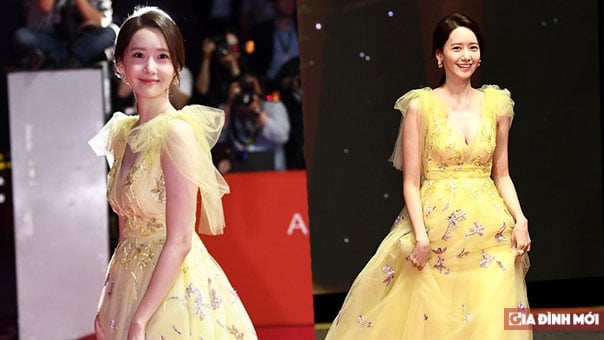  Yoona (SNSD) xinh rạng ngời như công chúa Disney tại LHP Busan  
