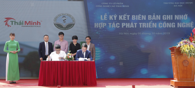   Lễ ký kết hợp tác phát triển công nghệ giữa Thái Minh và Đại học Dược Hà Nội  