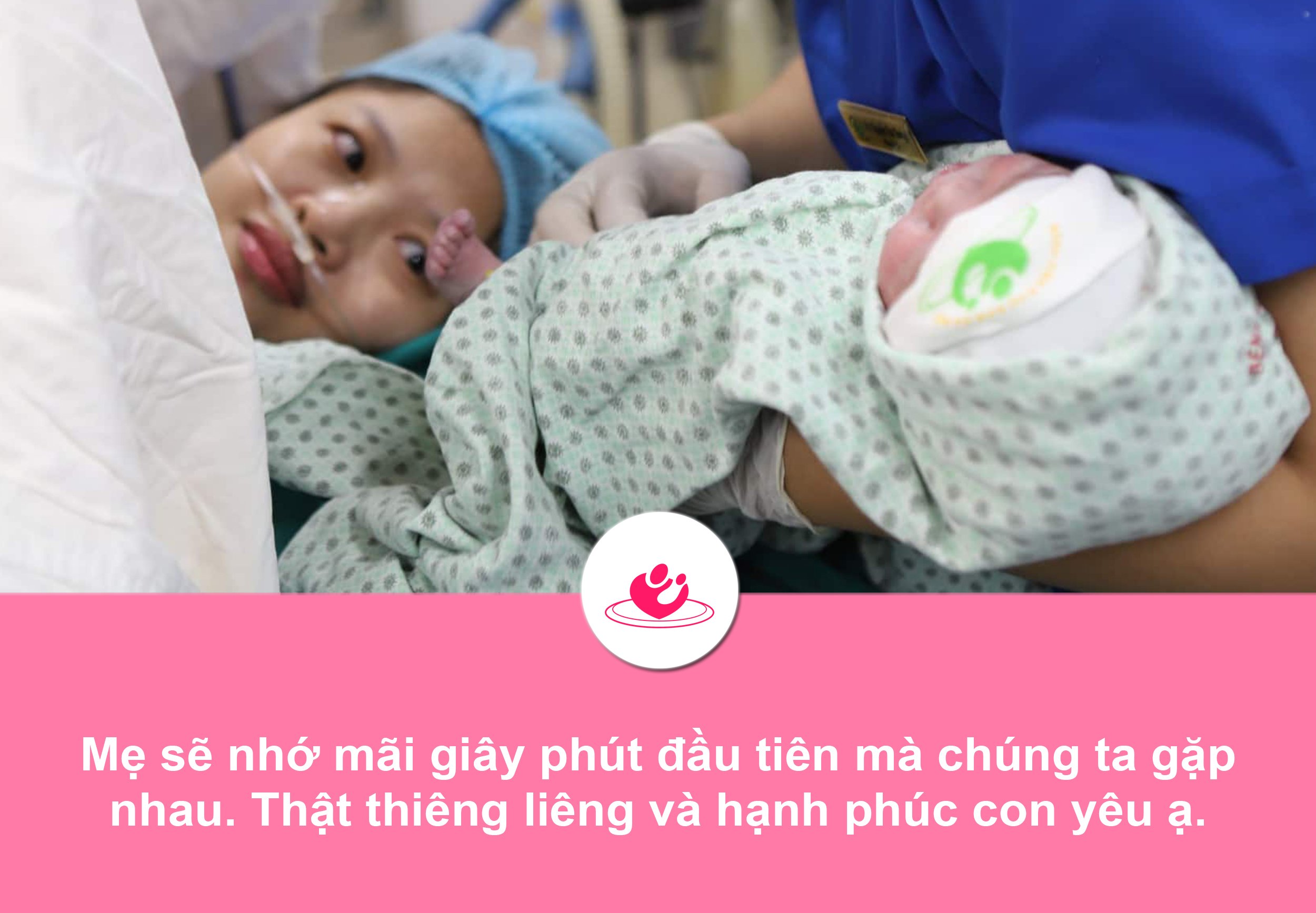 Những khoảnh khắc không thể quên của người mẹ khi sinh con ở Bệnh viện Phụ sản Hà Nội 8