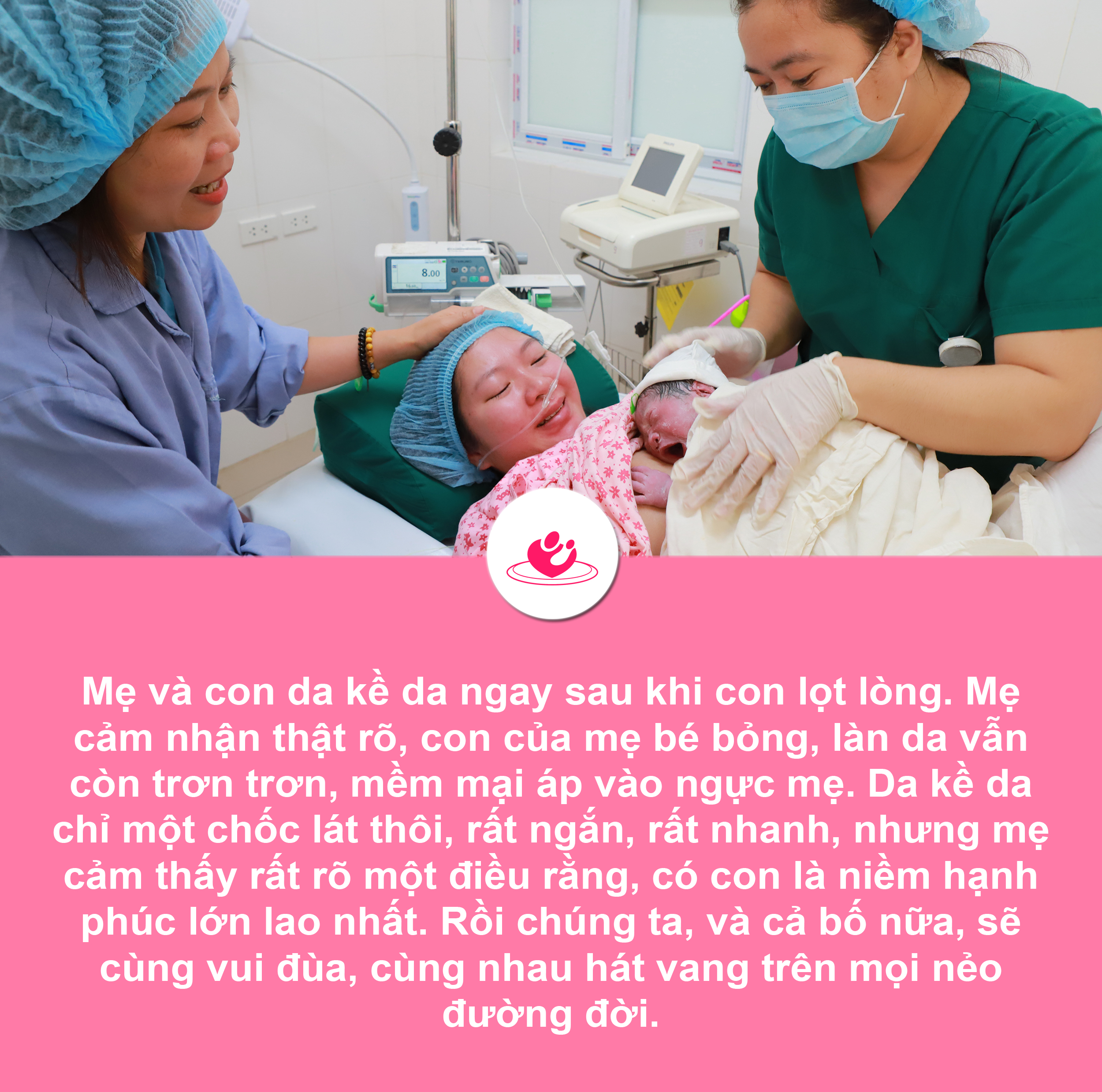Những khoảnh khắc không thể quên của người mẹ khi sinh con ở Bệnh viện Phụ sản Hà Nội 9