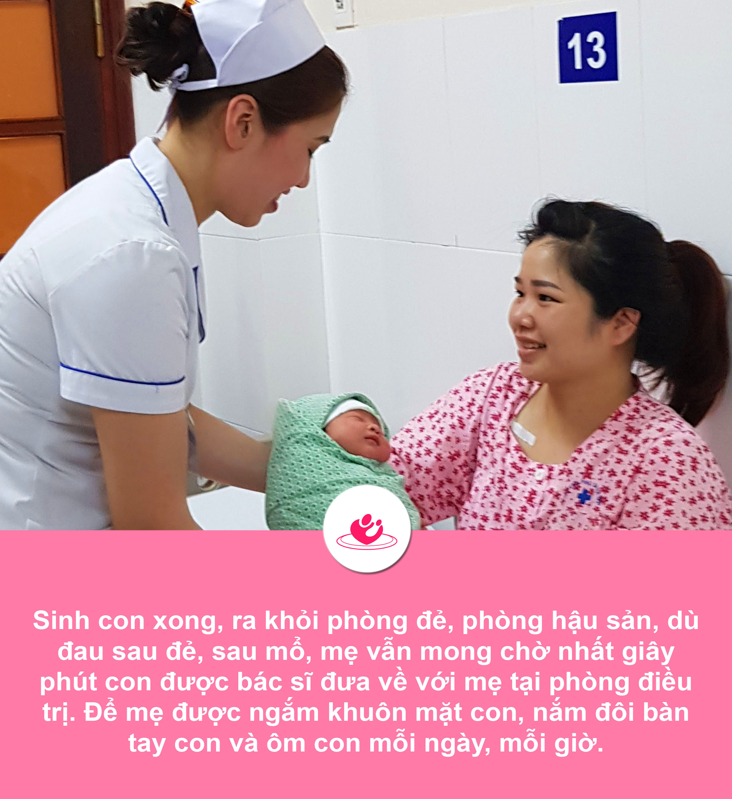 Những khoảnh khắc không thể quên của người mẹ khi sinh con ở Bệnh viện Phụ sản Hà Nội 11