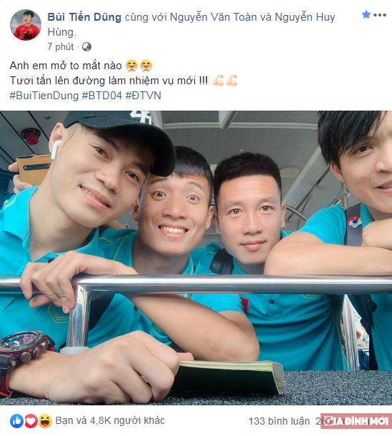 Đánh bại 'Hổ Mã Lai', các cầu thủ Việt Nam đăng gì trên mạng xã hội? 3