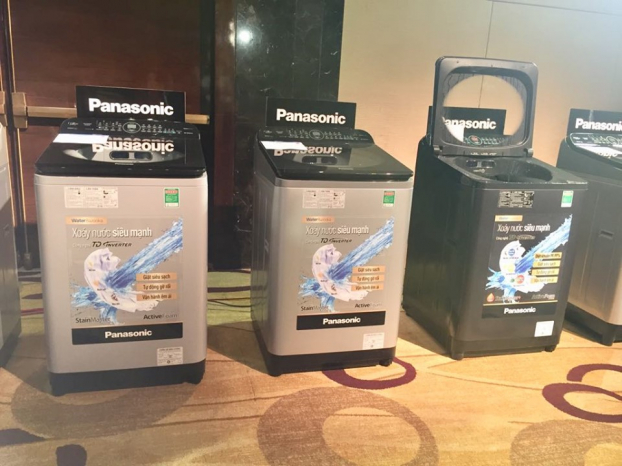   Dòng máy giặt cửa trên mới, Panasonic tiếp dục duy trì công nghệ giặt nước nóng chuyên biệt StainMaster+  