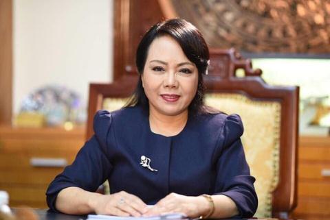   Bộ trưởng Y tế Nguyễn Thị Kim Tiến.  