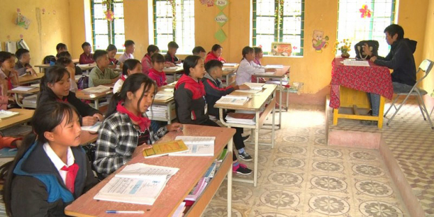   Sự thay đổi về thời khóa biểu giúp học sinh vùng cao của tỉnh Lào Cai đến lớp chuyên cần hơn.  