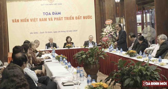   GS.TS Lê Thị Quý khẳng định: Gìn giữ và phát triển văn hiến Việt Nam, nền văn minh Việt Nam là trách nhiệm của chúng ta đối với dân tộc và các thế hệ tương lai.  