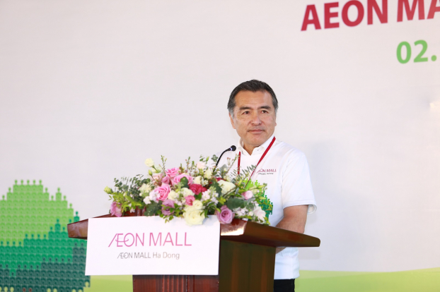   Ông Chiba Seiichi - Giám đốc điều hành kiêm Phó chủ tịch kiêm Phó Giám đốc công ty AEONMALL Nhật Bản  