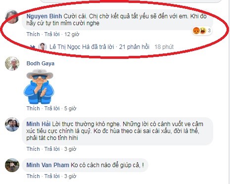   'Thánh thực dưỡng' Nguyen Binh comment nguyền rủa bệnh nhân ung thư. Ảnh chụp từ Facebook 'thánh thực dưỡng'  