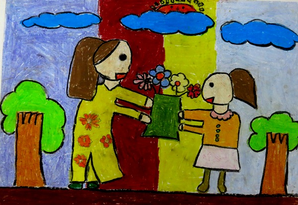 Những bức tranh vẽ về thầy cô giáo đẹp và ý nghĩa nhân ngày 20/11 17