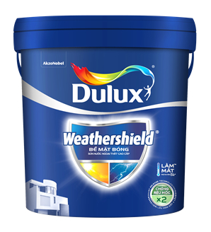   Thùng sơn Dulux Weathershield 15L mới  