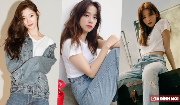   6 idol nữ diện quần jeans đẹp nhất kpop: Jisoo, Naeun đúng là huyền thoại  