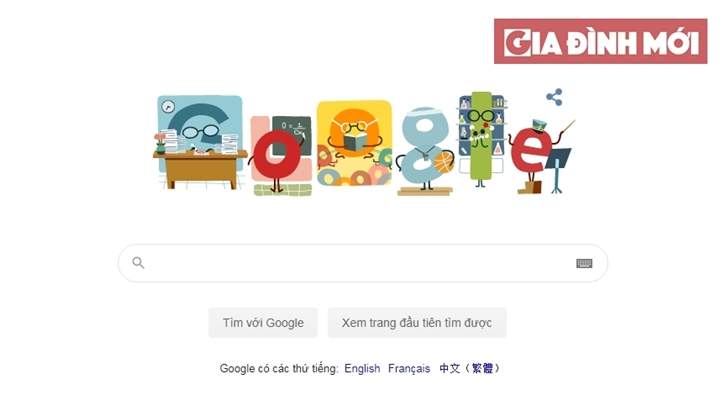   Google Doodle 20/11: Vinh danh Ngày nhà giáo Việt Nam  