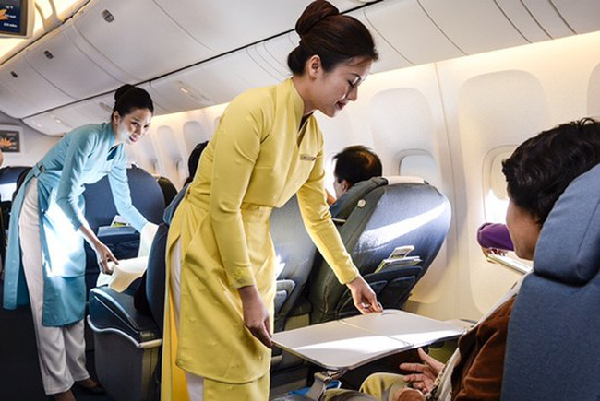  Ghế ngồi trên máy bay Vietnam Airlines  