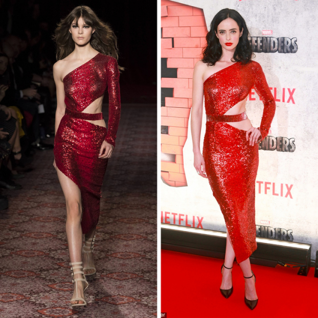 Sao Hollywood và người mẫu sàn diễn 'mặc chung' đồ hàng hiệu, ai đẹp hơn? 12