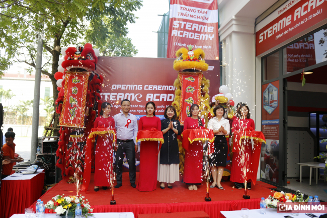   Trung tâm trải nghiệm STEAM tiêu chuẩn quốc tế đầu tiên tại Việt Nam chính thức được khai trương  