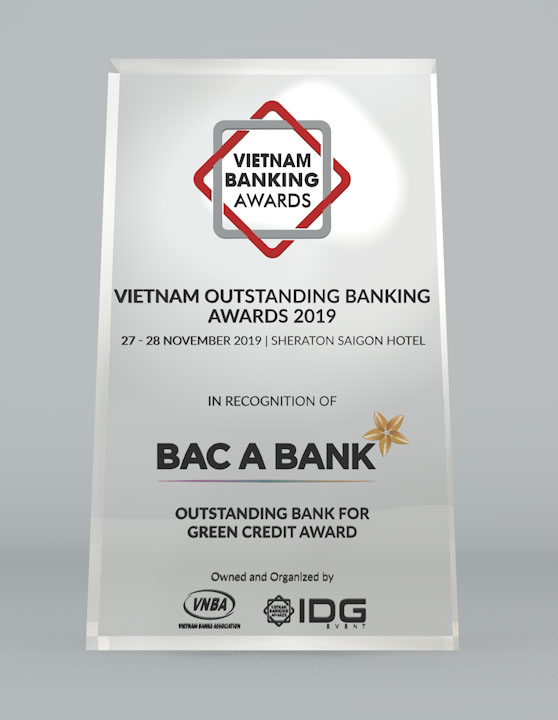 BAC A BANK chính thức được vinh danh 'Ngân hàng tiêu biểu về tín dụng xanh' 2