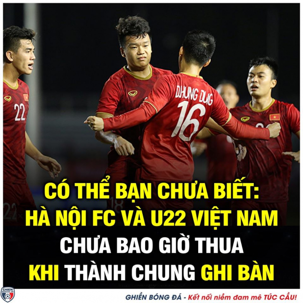   Trước đó, không thể không kể đến công của Thành Chung đã ghi bàn gỡ hòa quan trọng cho U22 Việt Nam, cũng là điềm báo cho chiến thắng của chúng ta (Ảnh: Ghiền bóng đá)  