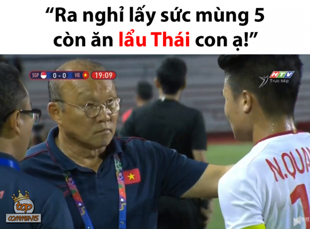   Sau 20 phút thi đấu, Quang Hải đã được thay ra khỏi sân do bị đau. HLV Park Hang-seo cho biết cần kiểm tra lại tình hình sức khỏe của Quang Hải  