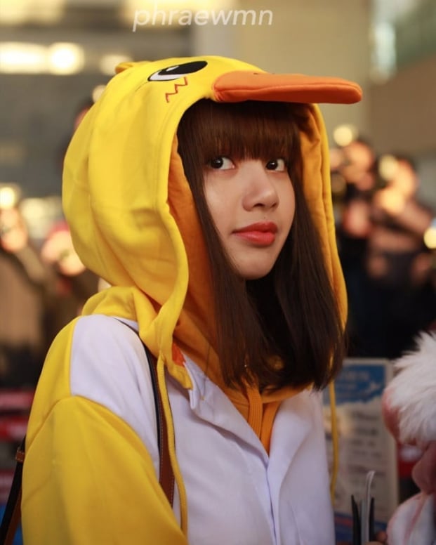 Lisa, Jisoo (BLACKPINK) khiến fan phát cuồng vì màn cosplay thỏ - vịt quá dễ thương 5