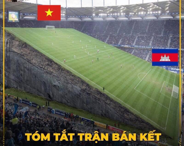   Thế trận không cân sức tại bán kết 2 giữa U22 Việt Nam vs U22 Campuchia  