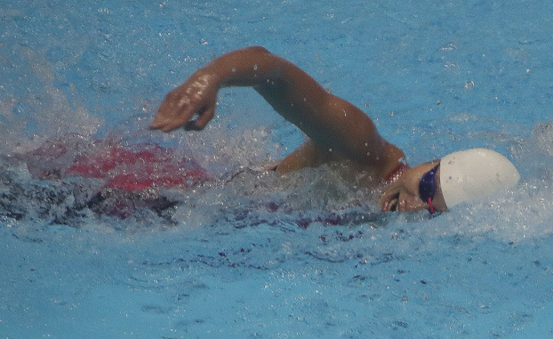   Bảng tổng sắp huy chương SEA Games 30 mới nhất 7/12 (Ảnh: Roy Domingo chụp Ánh Viên giành HCV nội dung bơi 200m tự do)  