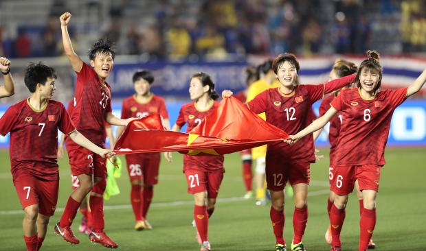   Số tiền thưởng của ĐT bóng đá nữ Việt Nam khi giành Huy chương Vàng SEA Games 30 (Ảnh: Đức Đồng/VNE)  