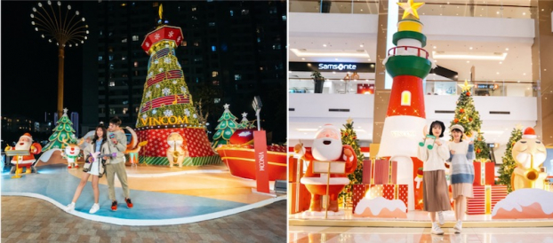   Vincom Mega Mall Royal City tái hiện hoạt cảnh Giáng sinh tại thị trấn Tuyết với điểm nhấn cây thông cao 30m  