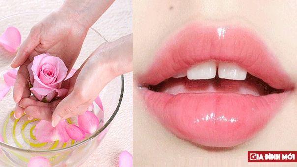   Mẹo làm đẹp cho đôi môi hồng khỏe mạnh  