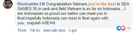 CĐV Indonesia nói gì sau thất bại 0-3 của đội nhà trước U22 Việt Nam tại trận chung kết 3