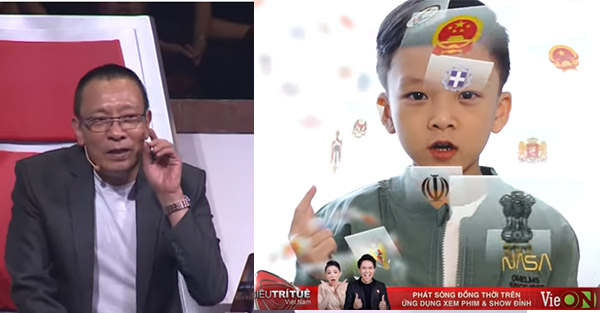   Siêu trí tuệ Việt Nam tập 8: Lại Văn Sâm bất ngờ tái ngộ siêu nhí 6 tuổi thông minh ngút  