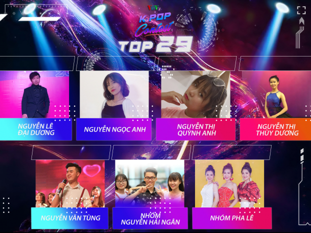 29 tiết mục xuất sắc lọt vào vòng Bán kết cuộc thi VOV’s Kpop Contest 2019 2