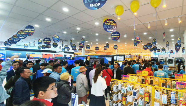 Điện Máy Xanh vượt mốc 1.000 siêu thị 2